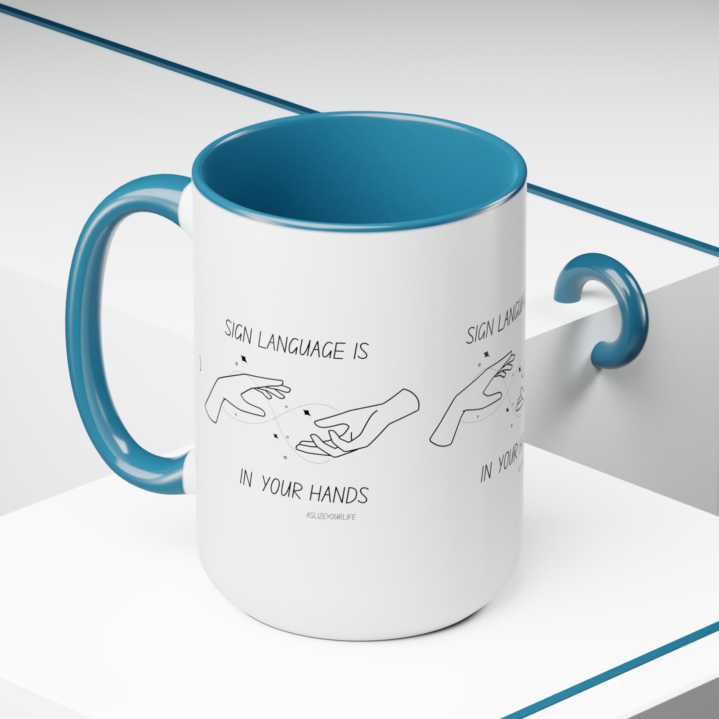 Sign Language is in your hands | Mug