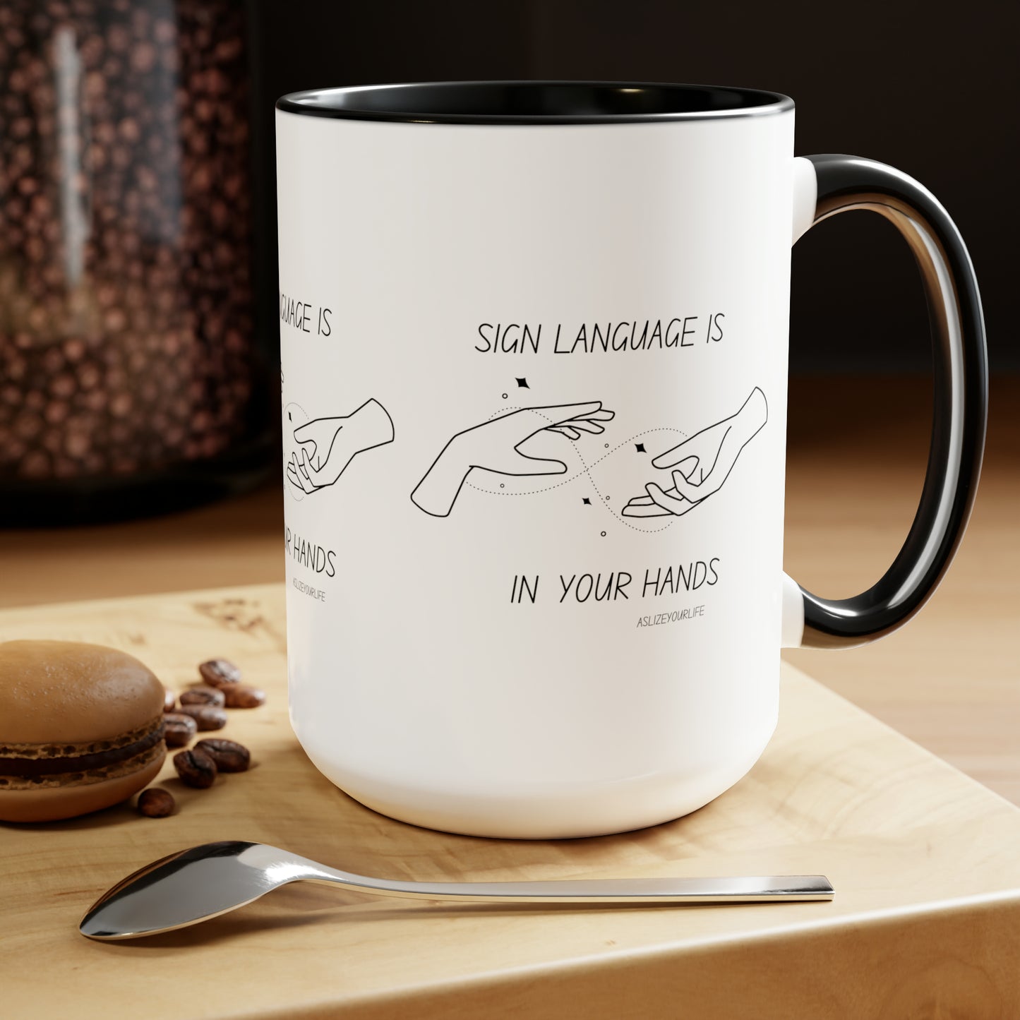 Sign Language is in your hands | Mug