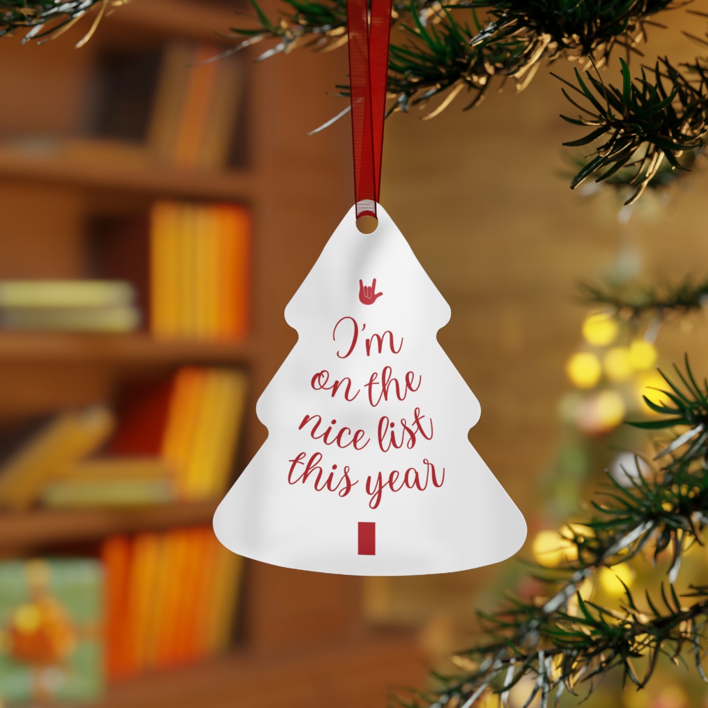 Nice List | Metal Ornaments