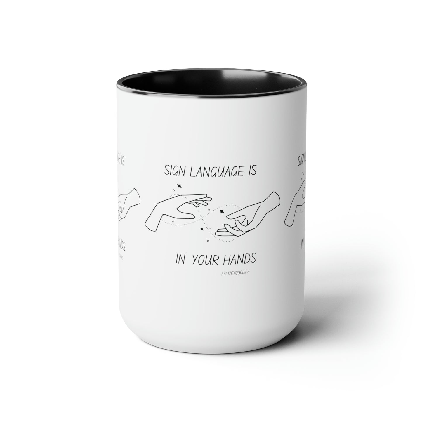 Sign Language is in your hands | Mug