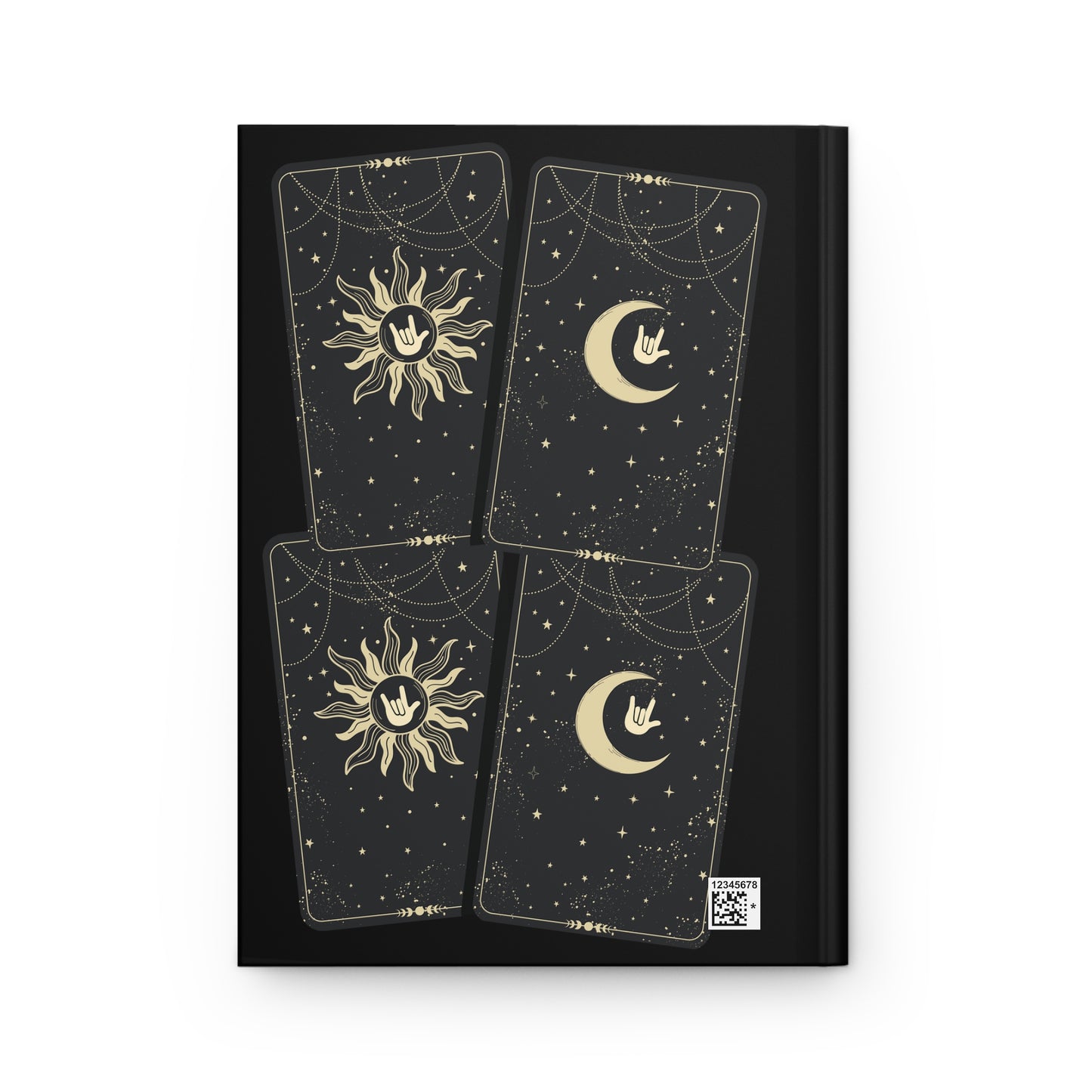 Sun & Moon ASL I Love You | Hardcover Journal Matte