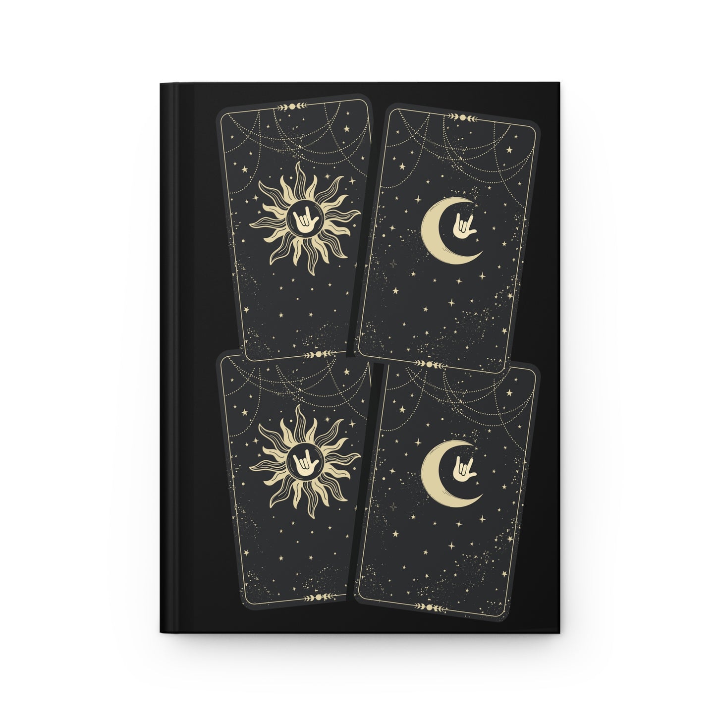 Sun & Moon ASL I Love You | Hardcover Journal Matte