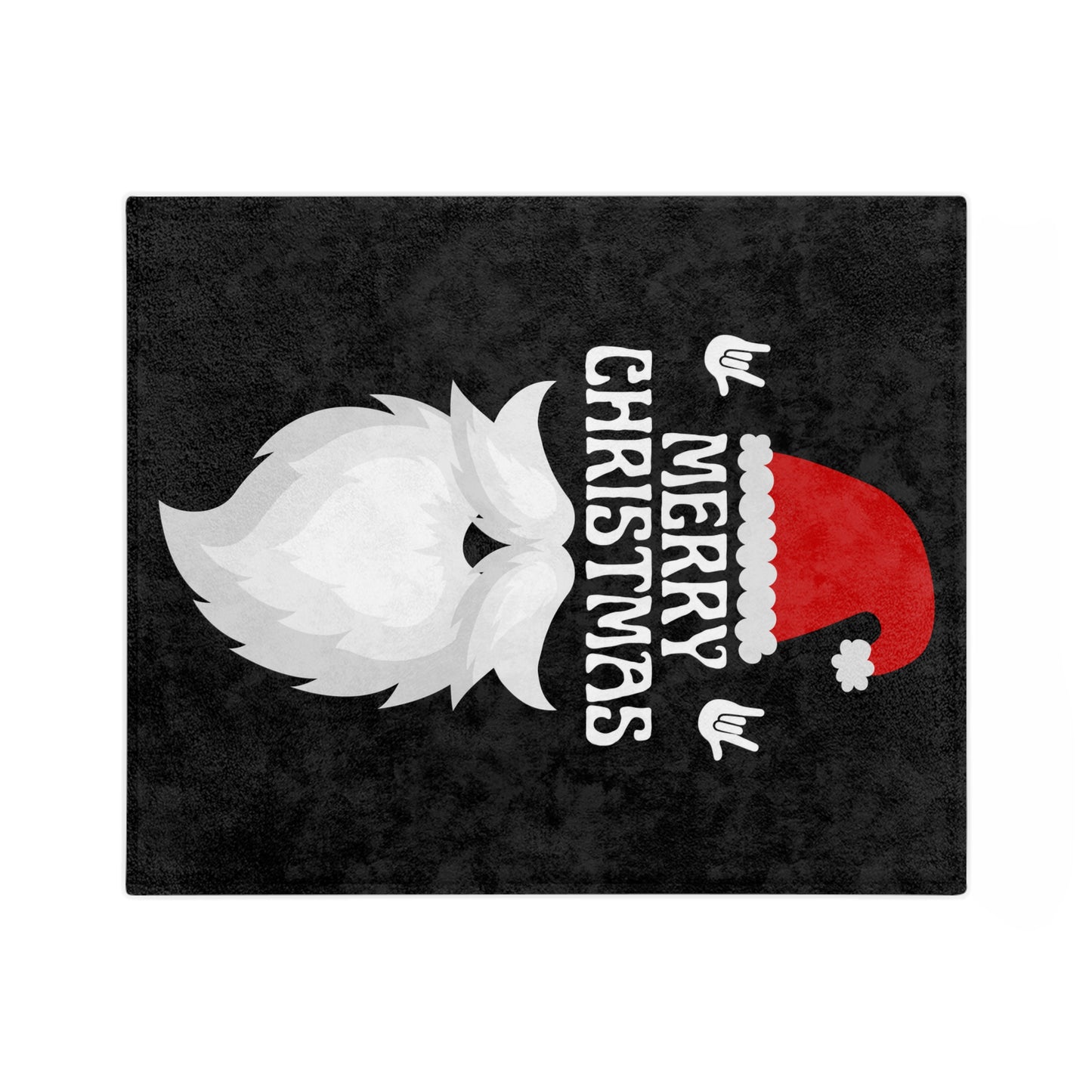 Merry Christmas Santa | Velveteen Microfiber Blanket