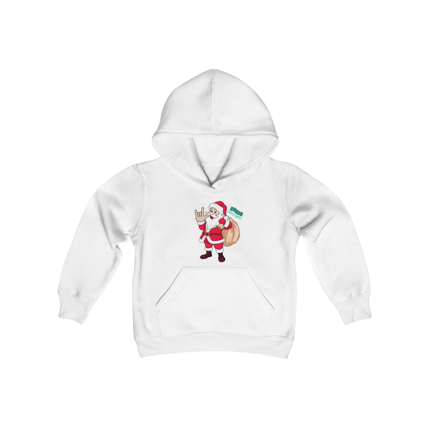 Santa ASL I Love You  | Kids' Sweater