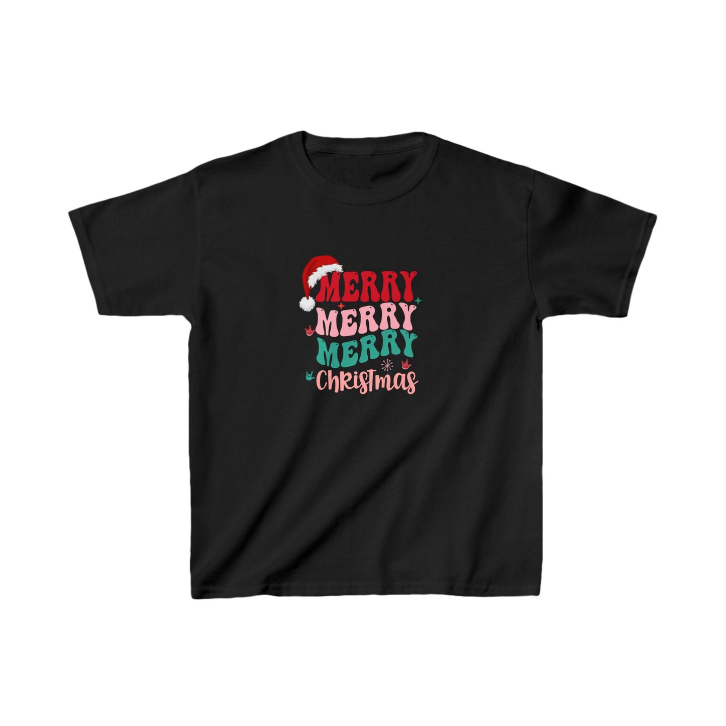 Merry Merry Merry  | Kids Heavy Cotton™ Tee