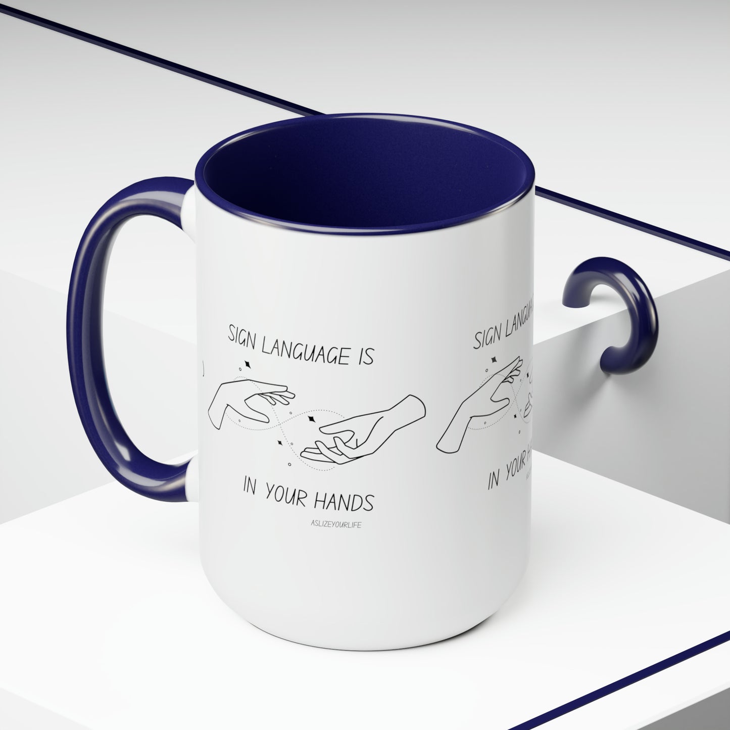 Sign Language is in your hands | Mug