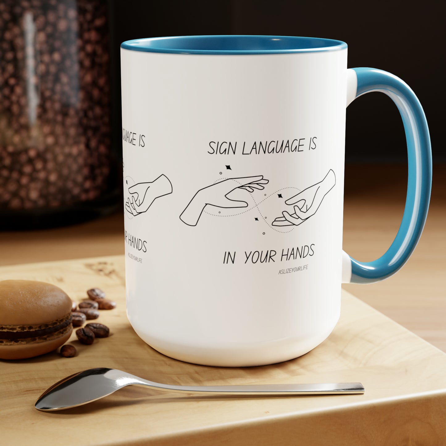 Sign Language is in your hands | Mug