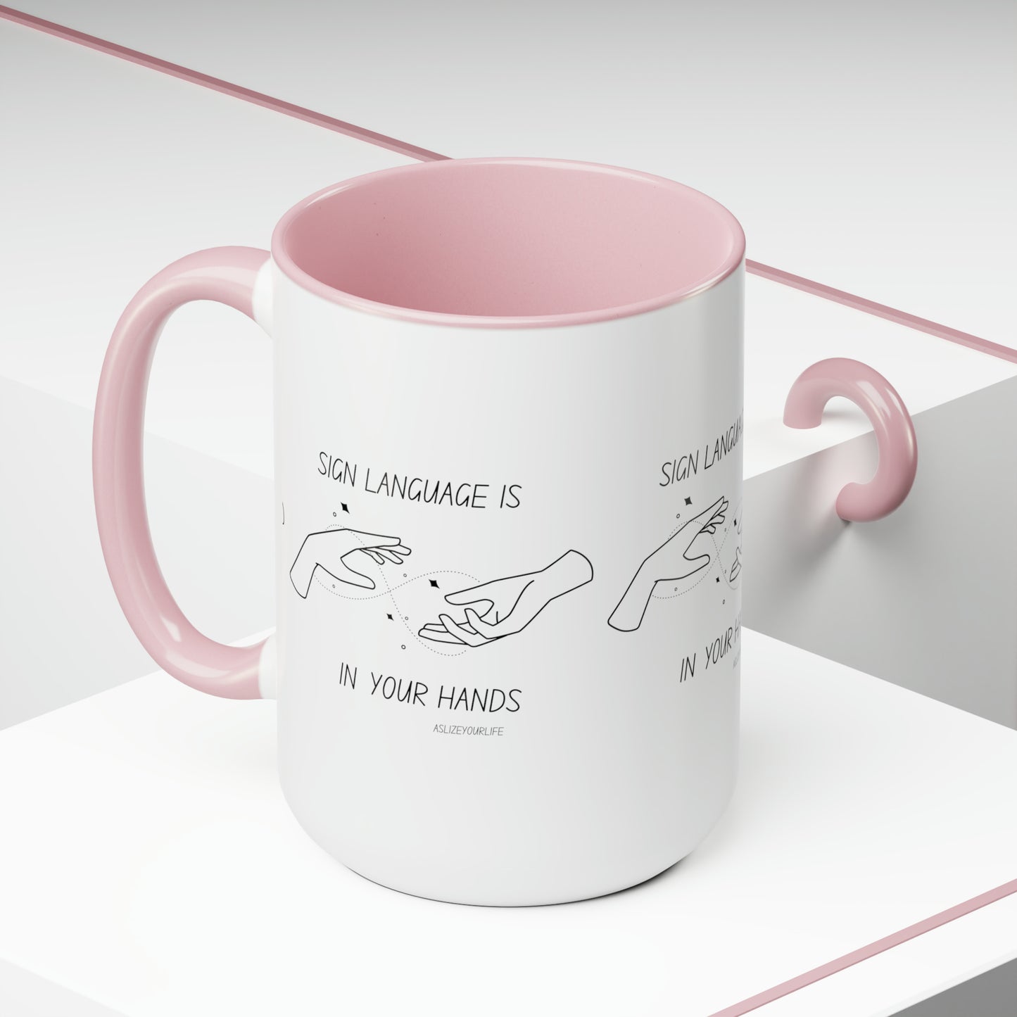 Sign Language is in your hands | Mug