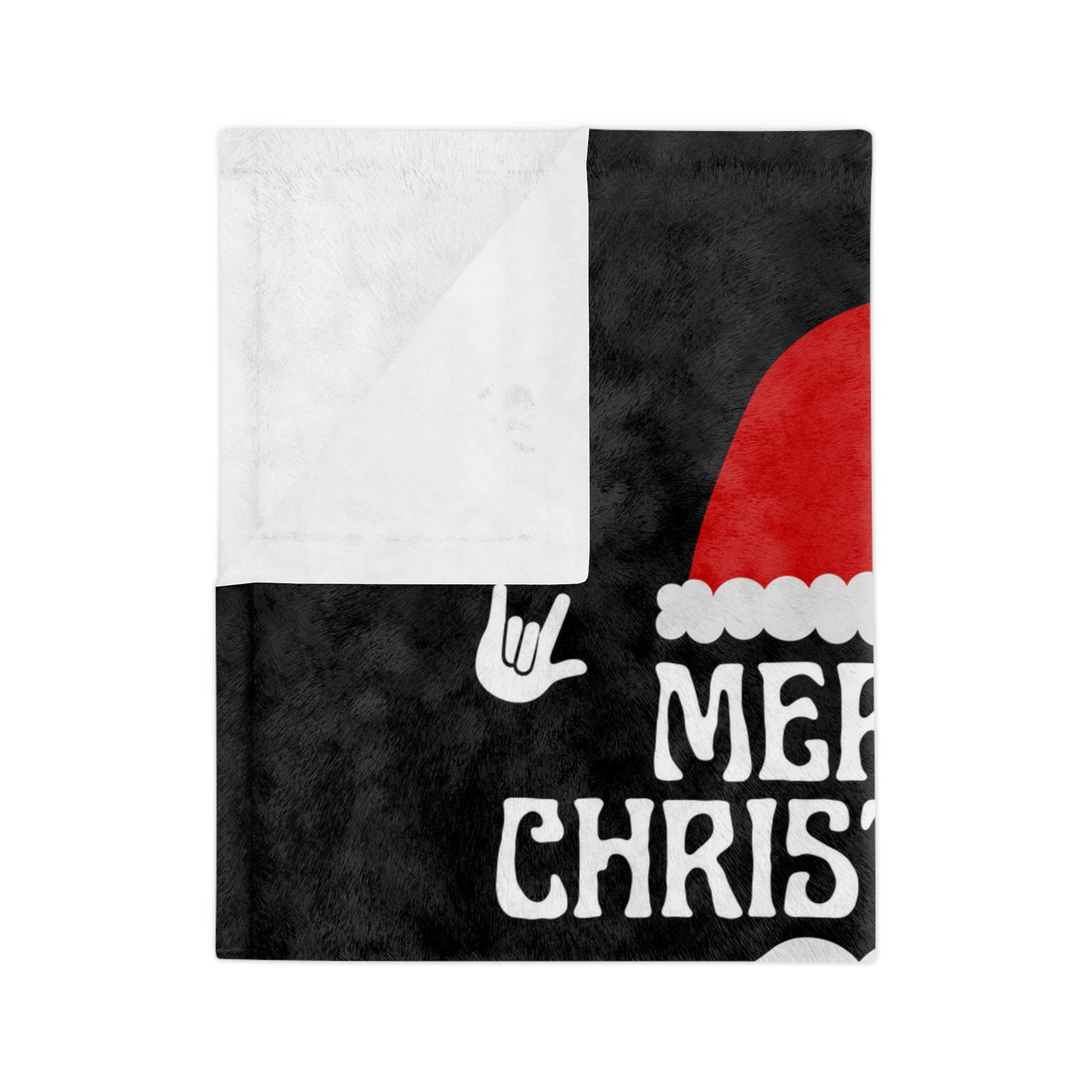 Merry Christmas Santa | Velveteen Microfiber Blanket