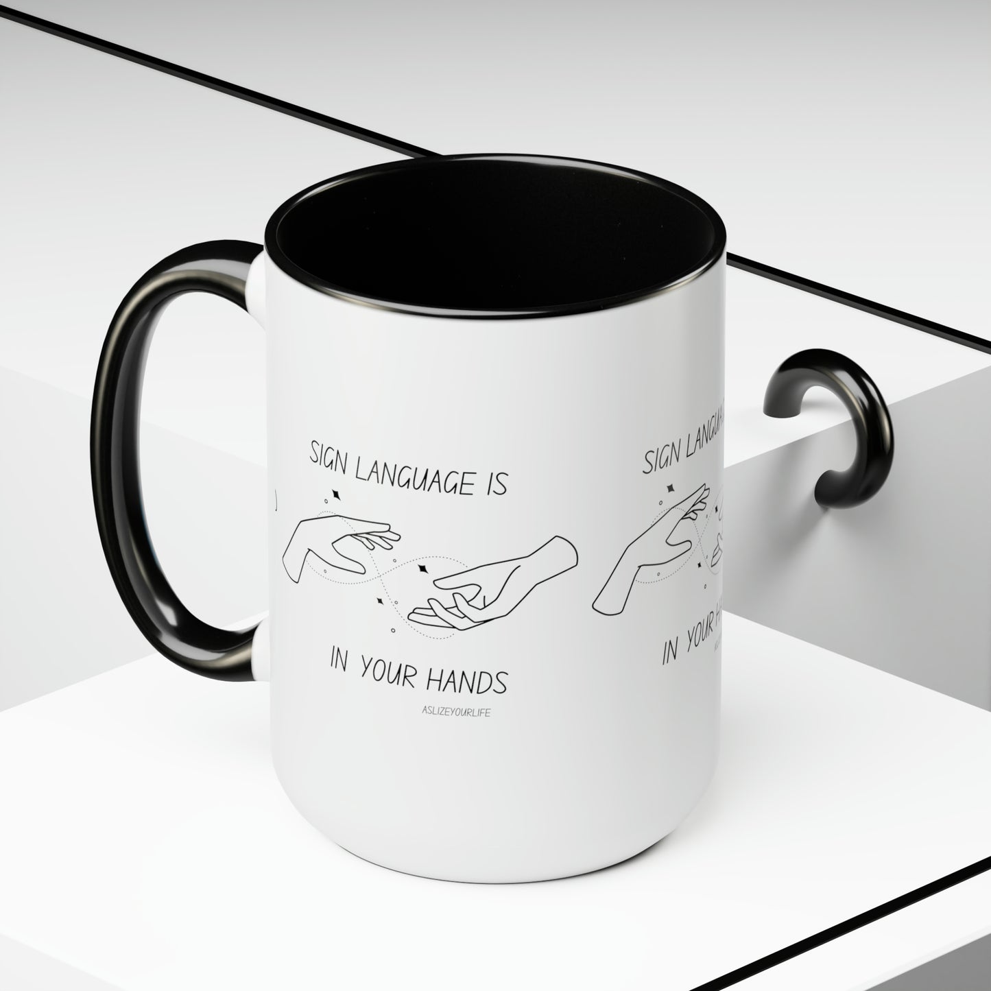 Sign Language is in your hands | Mug