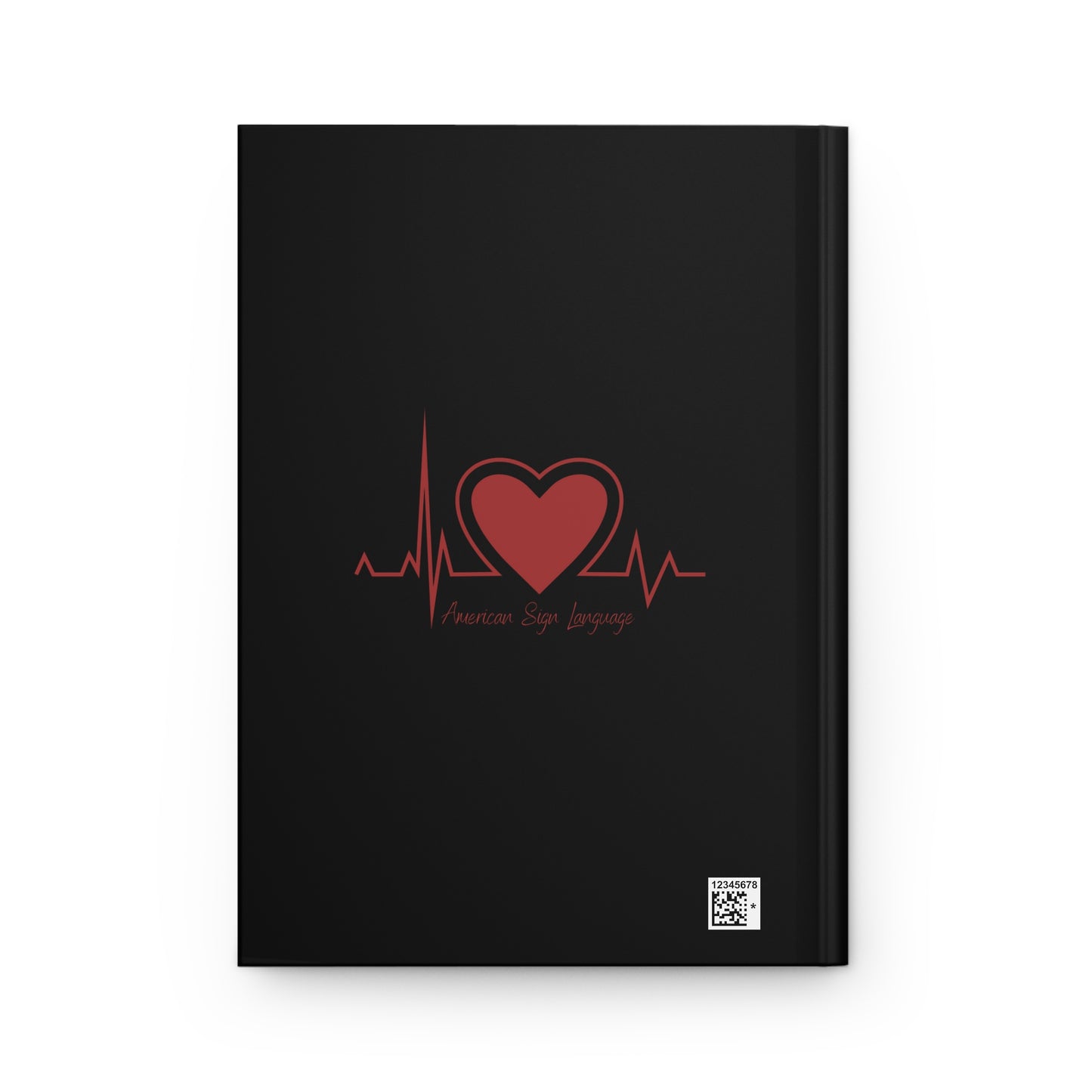 Heartbeat ASL Journal | Hardcover Journal Matte