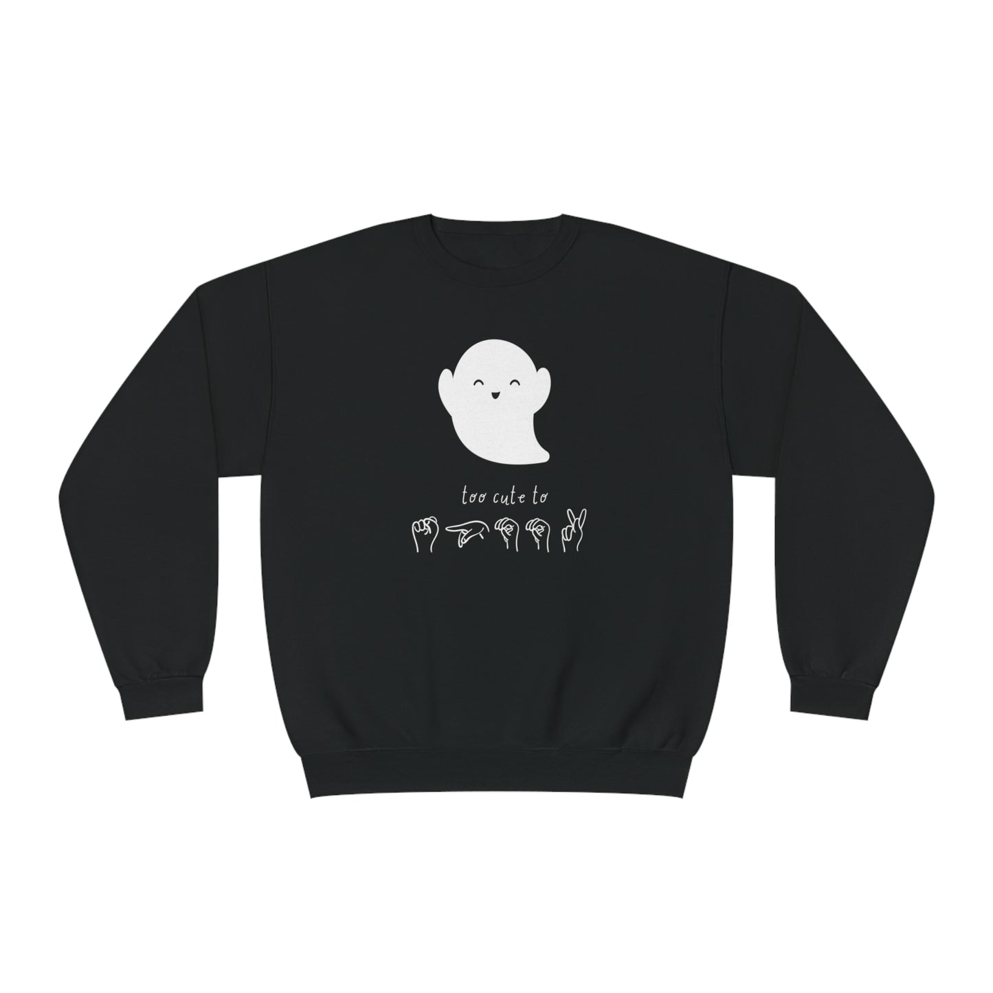 Too Cute To Spook! | Unisex NuBlend® Crewneck Sweatshirt