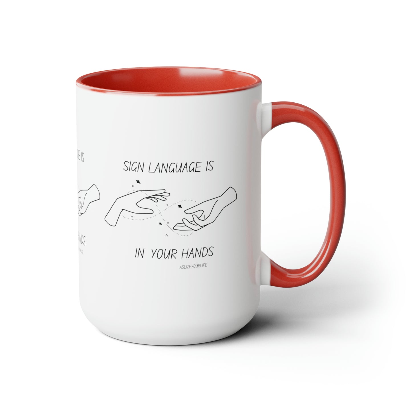 Sign Language is in your hands | Mug