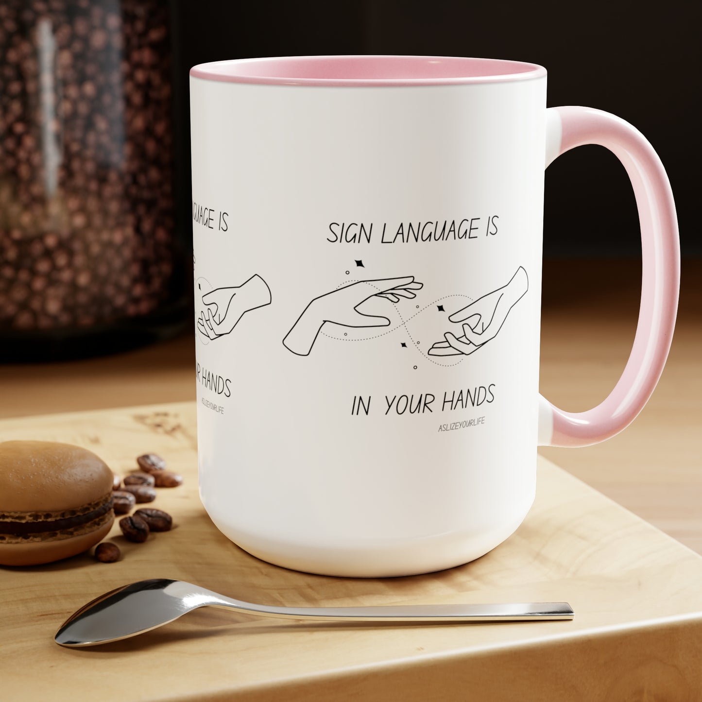 Sign Language is in your hands | Mug