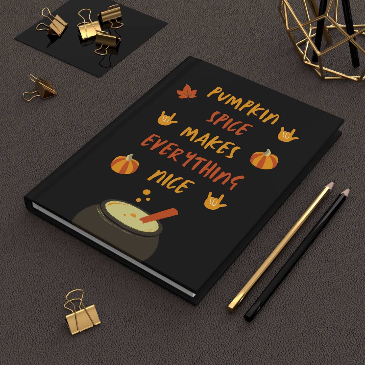 Pumpkin Spice | Hardcover Journal Matte