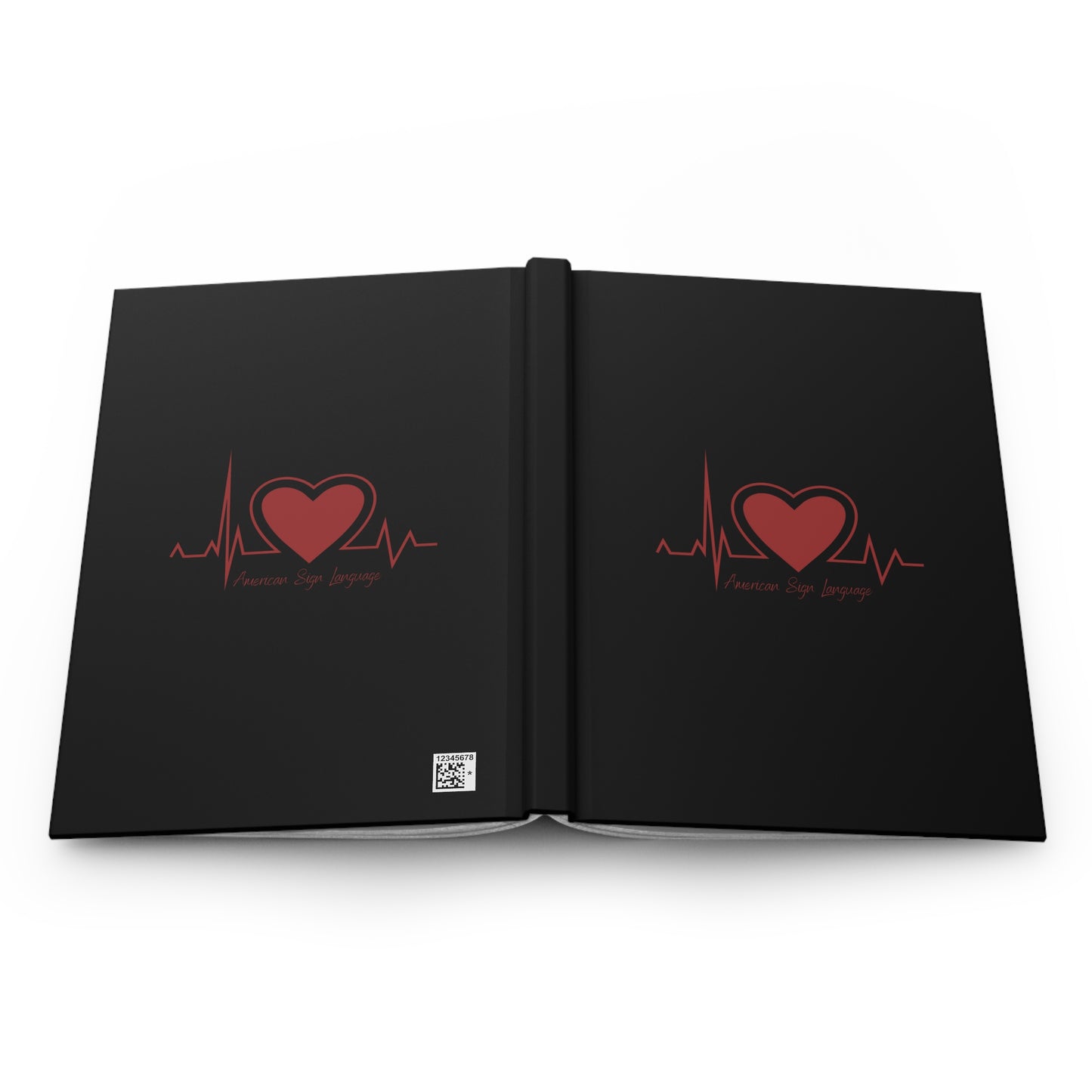 Heartbeat ASL Journal | Hardcover Journal Matte