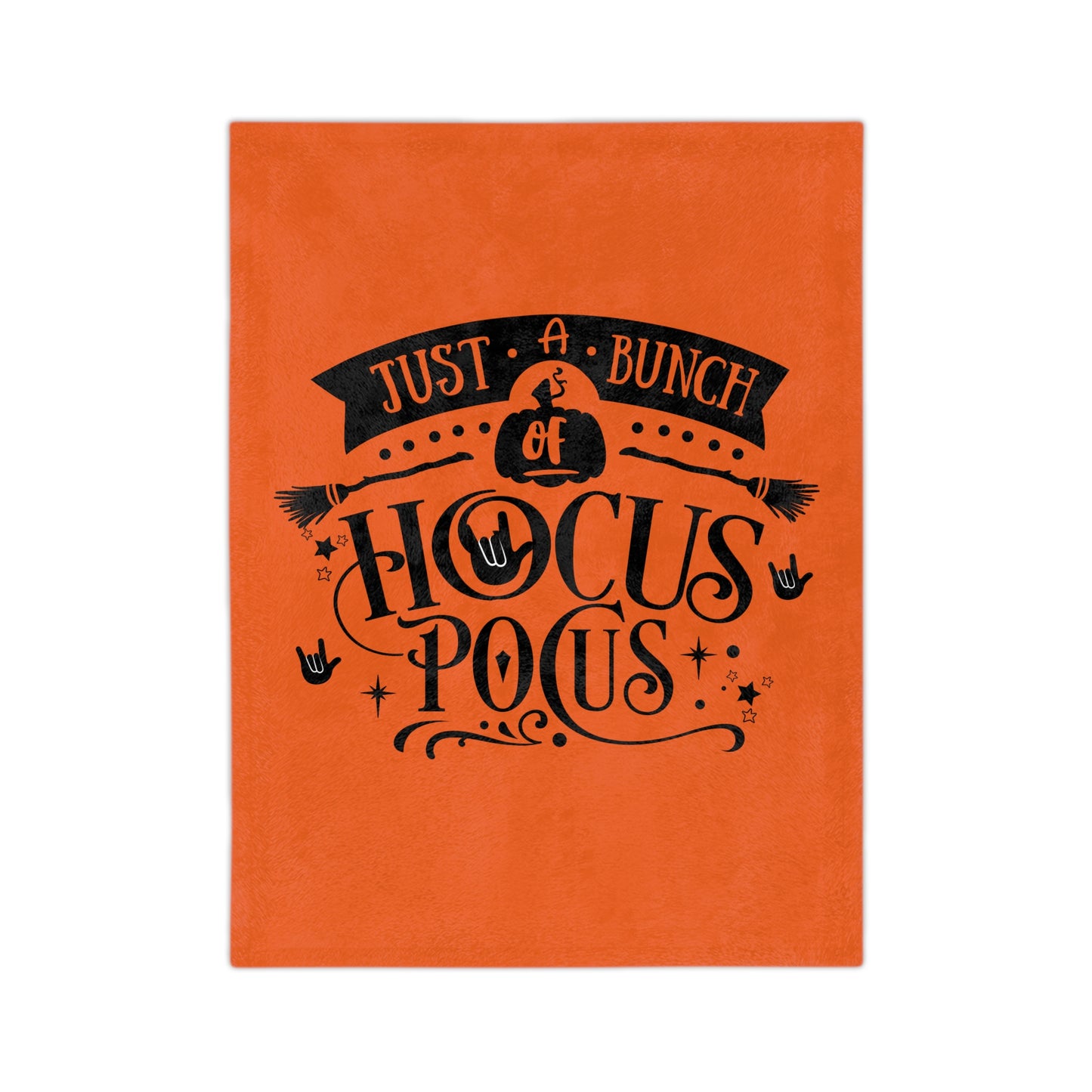 Just a bunch of Hocus Pocus | Velveteen Microfiber Blanket