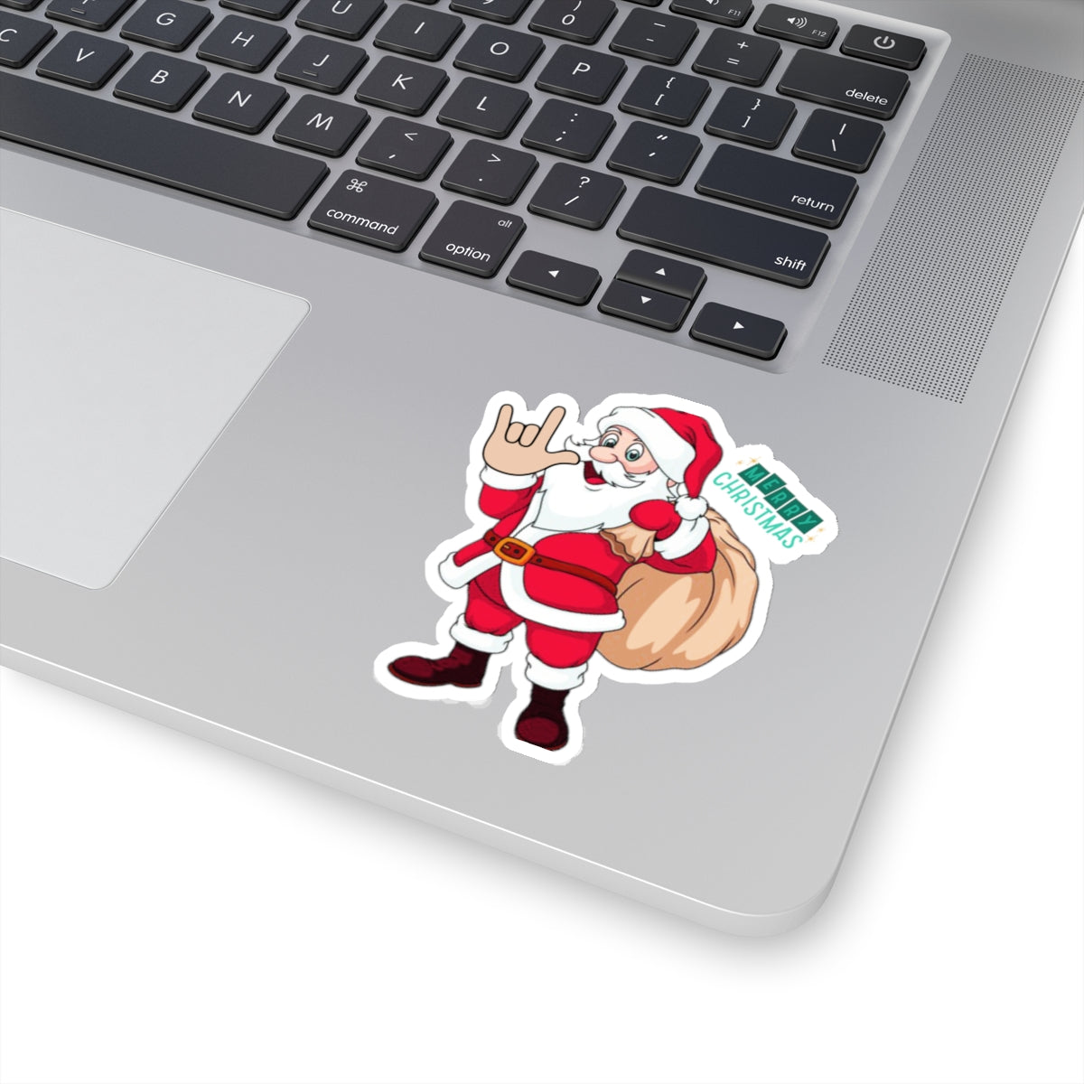 Santa signs ILY | Sticker