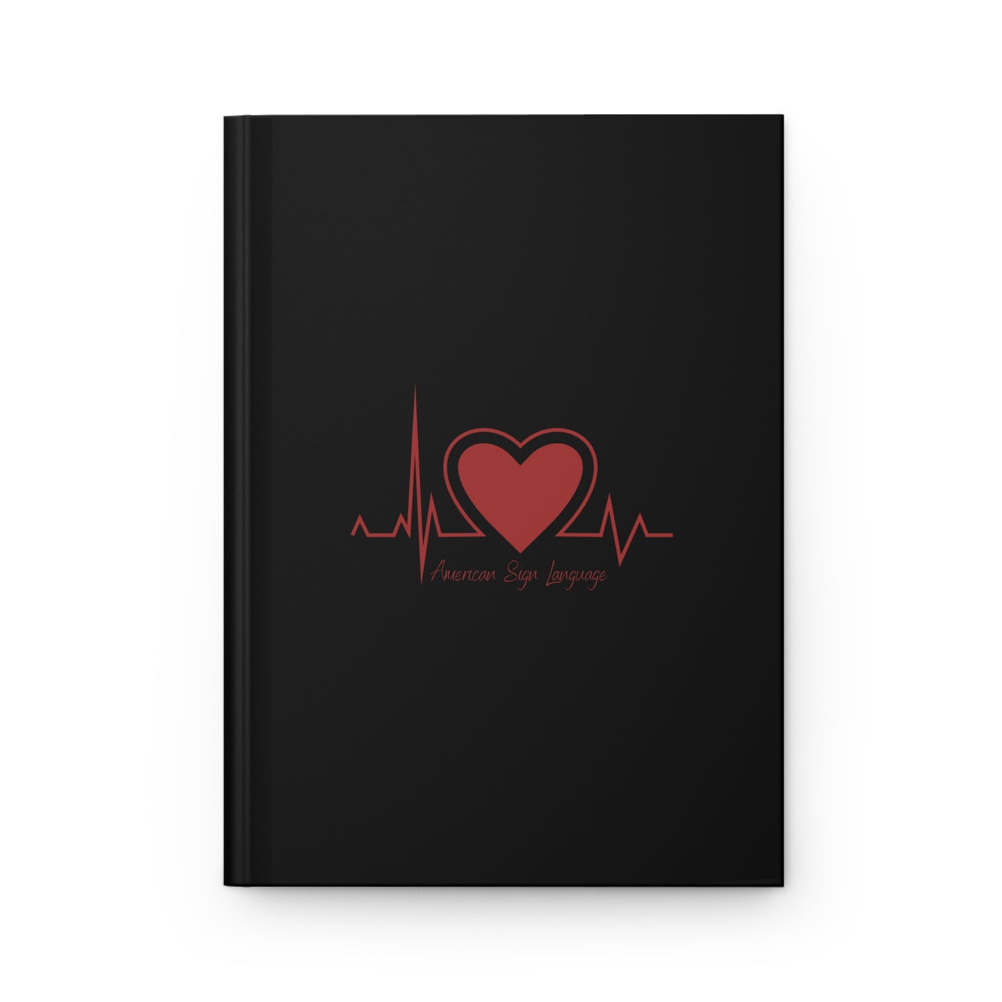 Heartbeat ASL Journal | Hardcover Journal Matte