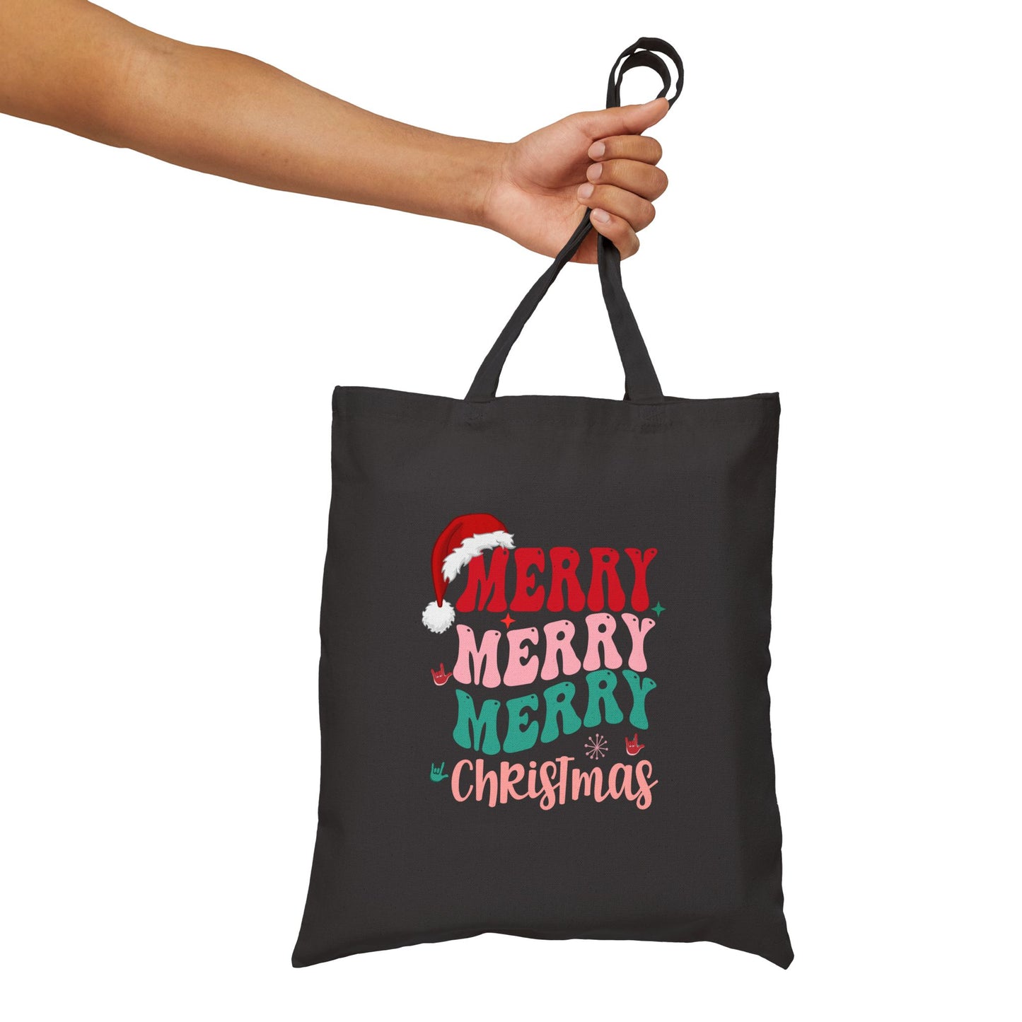 Merry Merry Merry | Cotton Canvas Tote Bag