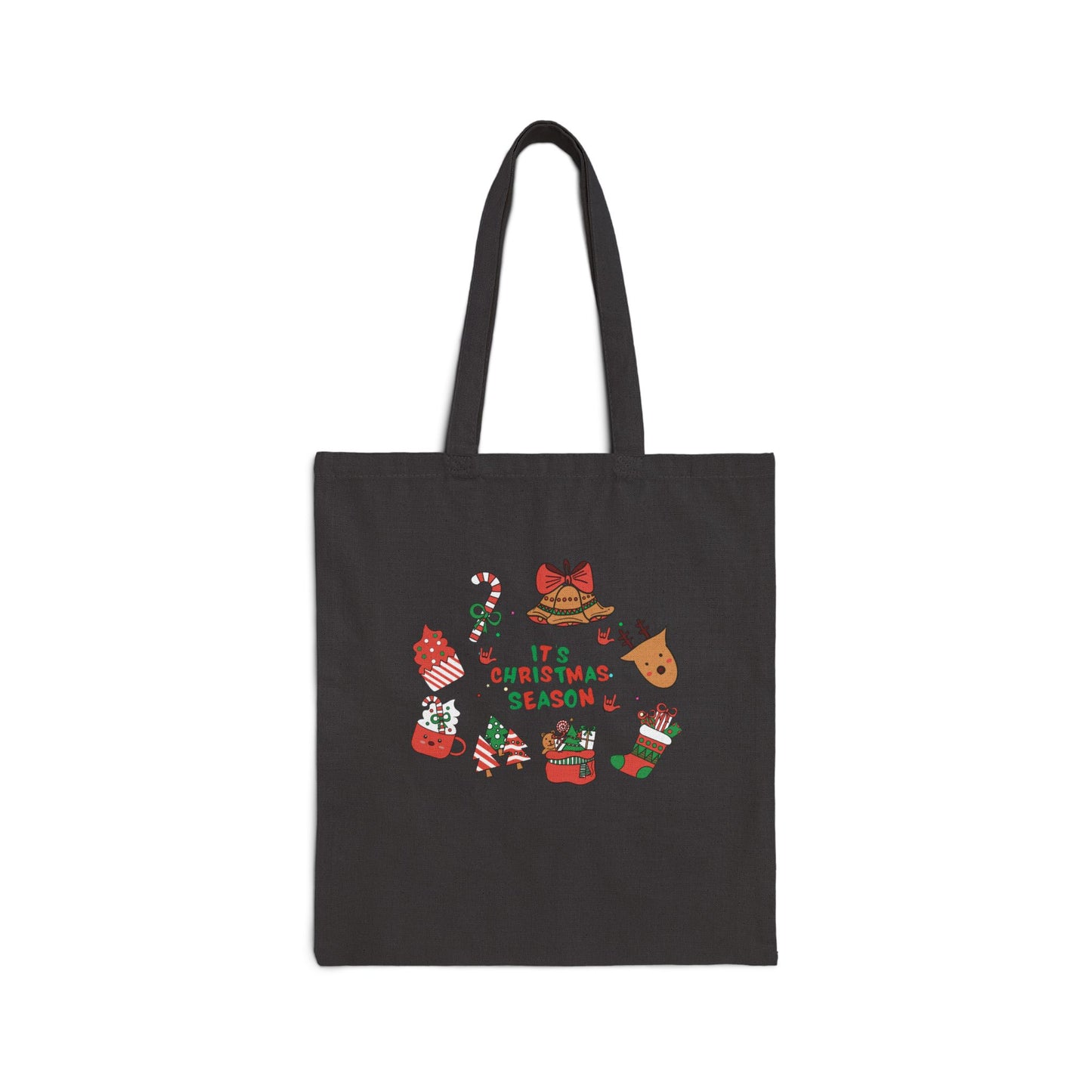 It's Christmas Season | Cotton Canvas Tote Bag